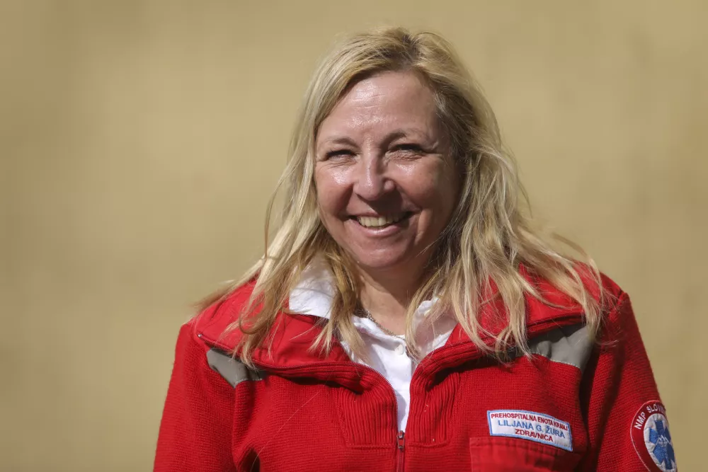 direktorica ZD Kranj Lilijana Gantar Žura- 04.03.2021 &ndash; Kranj - Epidemija koronavirus COVID-19 v Sloveniji &ndash; cepljenje starostnikov proti bolezni covid-19FOTO: Jaka GasarOPOMBA &ndash; REPORTAŽA ZA OBJEKTIV 2021