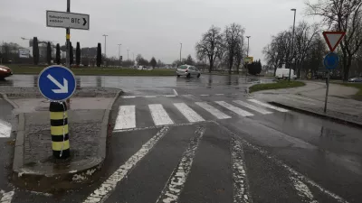 10.03.2025 - Rondo - Krožno križi&scaron;če ŽaleFoto: Luka Cjuha