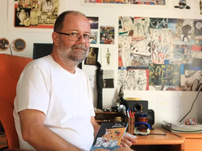 Andrej E. Skubic, portretFoto: Robert Balen