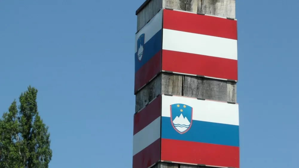 border between Austria and Slovenia in Styria