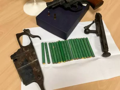 zaseg orožja PU Murska Sobota