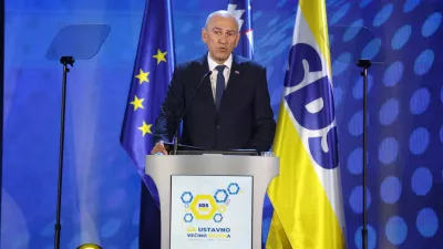 24.05.2025 - kongres SDS Ormož - Janez Jan&scaron;aFoto: Sa&scaron;o Bizjak/Večer