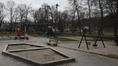 06.02.2025. Bloudkov park, otro&scaron;ko igri&scaron;če v parku Tivoli. Foto: Bojan Velikonja 