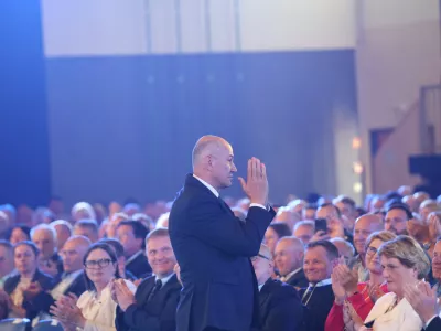 24.05.2025 - kongres SDS Ormož - Janez Jan&scaron;aFoto: Sa&scaron;o Bizjak/Večer