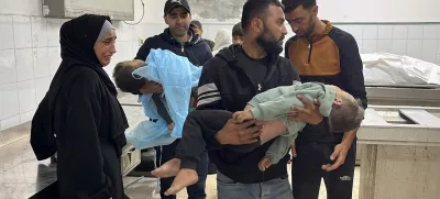 Samo v soboto, ko je izraelska vojska po besedah svojih predstavnikov izvedla »več kot sto napadov na teroriste«, je umrlo 79 Palestincev. Foto: DPA