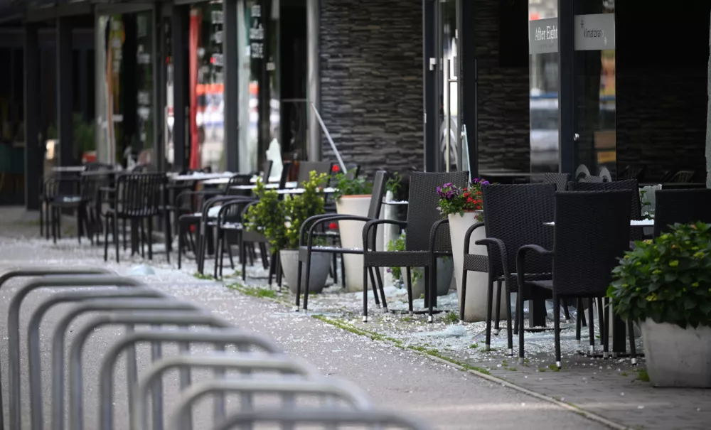 Bomba v Zagrebu. Foto: Pixsell