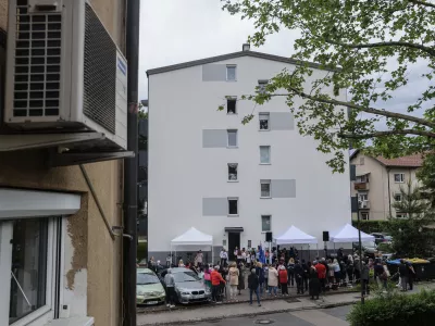 - 27.05.2025 - naj blok na Ptujski ulici v Ljubljani//FOTO: Jaka Gasar