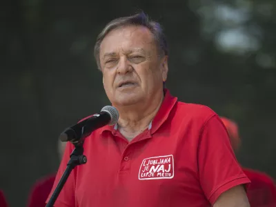 Zoran Janković01.05.2025 Praznovanje 1. maja, praznika dela na Rožniku - tradicionalna prvomajska proslavaFOTO: Nik Erik Neubauer / Foto: Nik Erik Neubauer