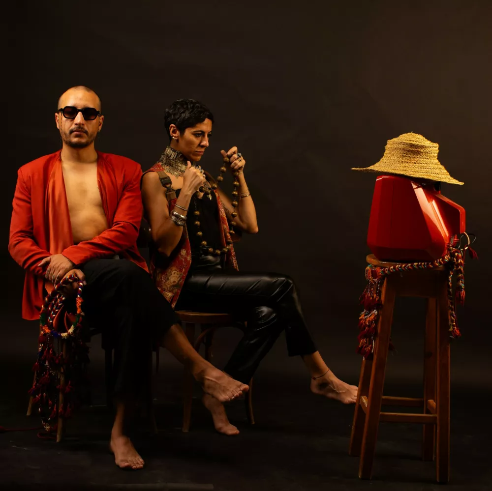 Duo A&iuml;ta Mon Amour bo v Kinu &Scaron;i&scaron;ka v okviru Druge godbe nastopil 30. maja. Foto: Hamza Bennour