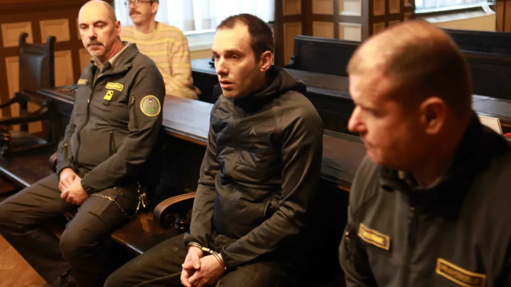 12.03.2025 - sodi&scaron;če, obtoženi Anže JavornikFoto: Tomaž Skale