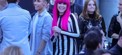 Nika Zorjan - 24.02.2018 – Prireditev EMA 2018, finalni izbor slovenske skladbe za nastop na 63. tekmovanju za pesem Evrovizija 2018 na Portugalskem - televizijsko-glasbeni šov //FOTO: Jaka Gasar