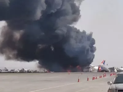 Jemen letali&scaron;če Sana Foto: Zajem zaslona/X