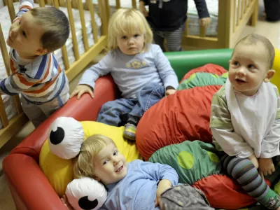 - ilustrativna fotografijapred&scaron;olski otroci, vrtec,   Vrtec Jelka, Glavarjeva ulica 18a za Bežigradom    //FOTO: Tomaž Zajel&scaron;nik