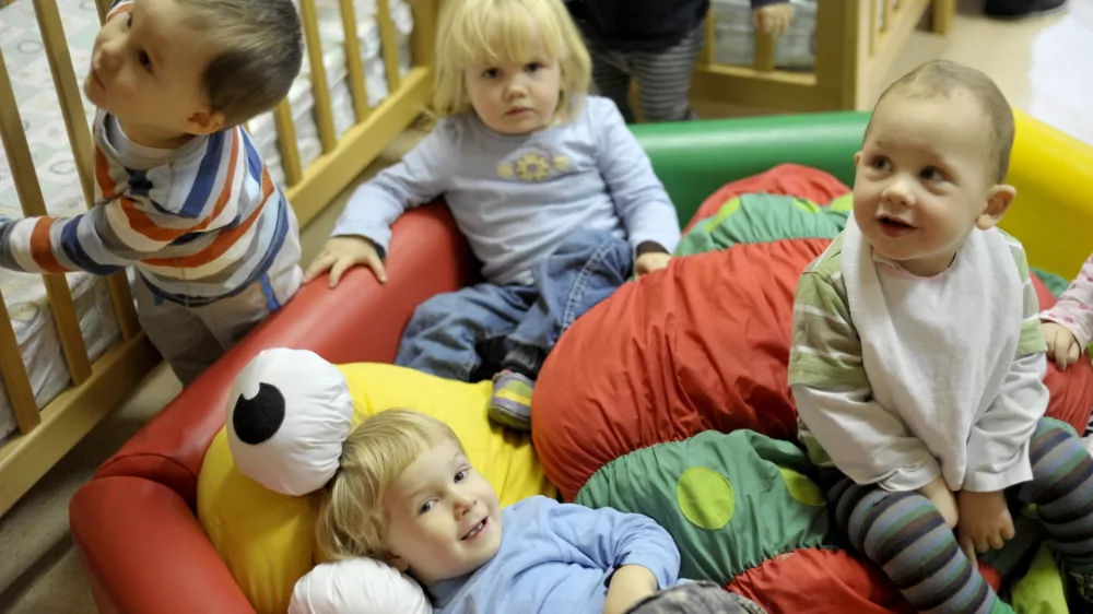 - ilustrativna fotografijapred&scaron;olski otroci, vrtec,   Vrtec Jelka, Glavarjeva ulica 18a za Bežigradom    //FOTO: Tomaž Zajel&scaron;nik