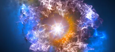 Umetniška upodobitev velikega poka