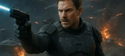 Akcijski junak, ki ga je ustvarila umetna inteligenca.