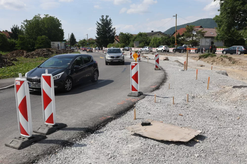 - 02.06.2025 - prenova Celov&scaron;ke ceste//FOTO: Jaka Gasar