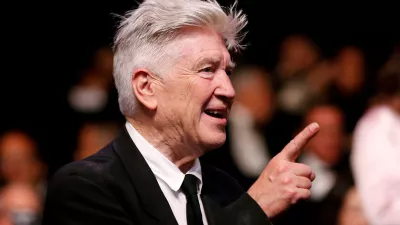 FILE PHOTO: 70th Cannes Film Festival - Closing ceremony - Cannes, France. 28/05/2017. Director David Lynch gestures. REUTERS/Stephane Mahe/File Photo
