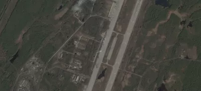A satellite image shows Olenya airfield, before the Ukrainian drones attack targeting Russian military airfields, in the course of Russia-Ukraine conflict, in the Murmansk region, Russia, May 29, 2025. 2025 Planet Labs PBC/Handout via REUTERS  THIS IMAGE HAS BEEN SUPPLIED BY A THIRD PARTY. MANDATORY CREDIT.  REFILE - QUALITY REPEAT