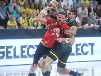 Ilija Brozović- 30.05.2025 - prva tekma velikega finala Slovan - Gorenje za naslov državnega prvaka//FOTO: Jaka Gasar