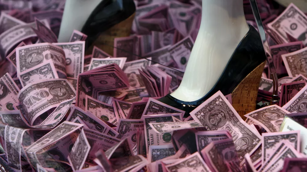 - dolar - dolarji - devize - - denar - izložba- ilustrativna fotografija 2013 - slaba banka - sanacija banke - stabilnost bank - upravljanje terjatev bank - bančni sistem - finance //FOTO: Tomaž Skale