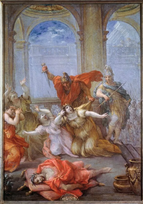 Umor cesarja Kaligule, kot ga je enkrat med letoma 1624 in 1703 narisal Lazzaro Baldi. / Foto: Wikipedia