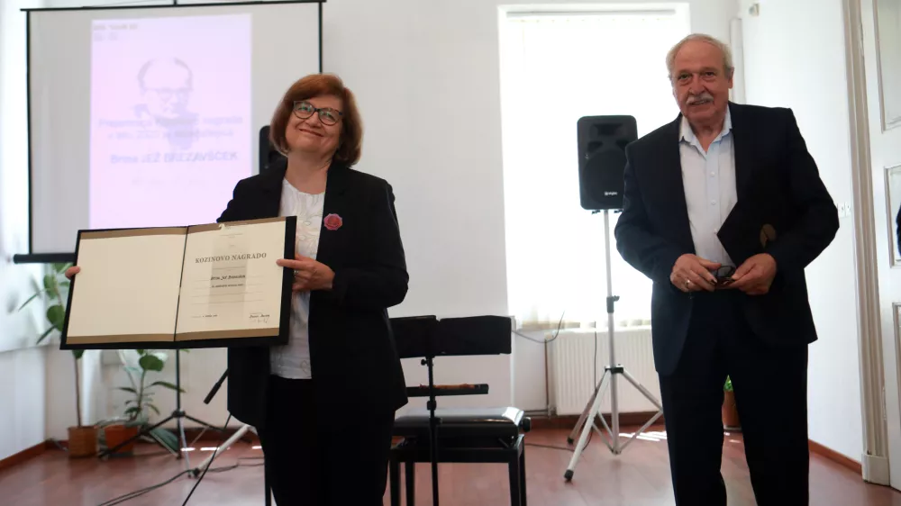 04.06.2025 - Kozinova nagrada, Brina Jež Bbrezav&scaron;čekFoto: Tomaž Skale