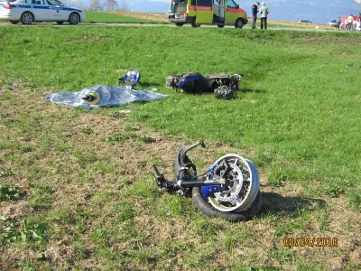 motor, motoreisti, nesreča