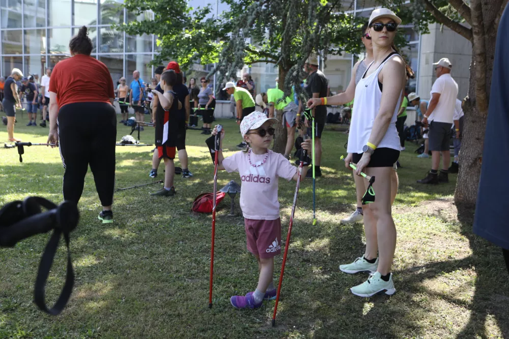 07.06.2025 - Dan nordijske hoje in druženje z Nedeljskim v Termah Čatež- nordijska hoja - Terme ČatežFoto: Luka Cjuha