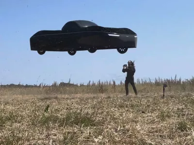 **VIDEO AVAILABLE. CONTACT INFO@COVERMG.COM TO RECEIVE.**A futuristic flying car has successfully flown over another vehicle during a test in the United States, marking a major milestone for airborne transportation. US startup Alef Aeronautics has released footage of its Model Zero prototype taking off and soaring over a parked car on a public road in California - a first-of-its-kind demonstration outside of a controlled test environment. "This drive and flight test represents an important proof of technology in a real-world city environment," said Alef Aeronautics chief executive Jim Dukhovny. "We hope it will be a moment similar to the Wright Brothers' Kitty Hawk video, proving to humanity that new transportation is possible." Unlike most flying car prototypes, which resemble quadcopter drones with external rotor blades or require fold-down wings for takeoff, the Alef Model Zero maintains a conventional car design while concealing its rotors within the chassis. The company has revealed that its fully electric vehicle will have a driving range of 320 kilometres and a flight range of approximately 160km. Founded in 2015, Alef Aeronautics aims to develop an affordable flying vehicle for the masses, rather than just a luxury product for the wealthy. So far, the startup has secured more than 3,300 pre-orders for its Model A, which is set to enter production later this year. A manufacturing deal has already been signed with PUCARA Aero and MYC, a partnership known for producing aviation-grade parts for Airbus and Boeing. With a starting price of around 0,000 (&pound;237,000), the Model A is the company's first commercial flying car. However, Alef is also working on a more affordable Model Z, expected to be priced at around ,000. "Designed to drive on the street, take off vertically when needed and fly overhead above traffic, we're building the solution to the issues of modern congestion," the company states on its website. "It fits into a regular driving lane and conforms to all traffic regulatory conditions. Alef flying car fits into a regular parking space and inside a regular-sized garage."When: 06 Mar 2025Credit: Alef Aeronautics Inc./INSTARimages**EDITORIAL USE ONLY. MATERIALS ONLY TO BE USED IN CONJUNCTION WITH EDITORIAL STORY. THE USE OF THESE MATERIALS FOR ADVERTISING, MARKETING OR ANY OTHER COMMERCIAL PURPOSE IS STRICTLY PROHIBITED. MATERIAL COPYRIGHT REMAINS WITH STATED PHOTOGRAPHER AND/OR SUPPLIER.**,Image: 972862310, License: Rights-managed, Restrictions: EDITORIAL USE ONLY. MATERIALS ONLY TO BE USED IN CONJUNCTION WITH EDITORIAL STORY. THE USE OF THESE MATERIALS FOR ADVERTISING, MARKETING OR ANY OTHER COMMERCIAL PURPOSE IS STRICTLY PROHIBITED. MATERIAL COPYRIGHT REMAINS WITH STATED PHOTOGRAPHER AND/OR SUPP, Model Release: no