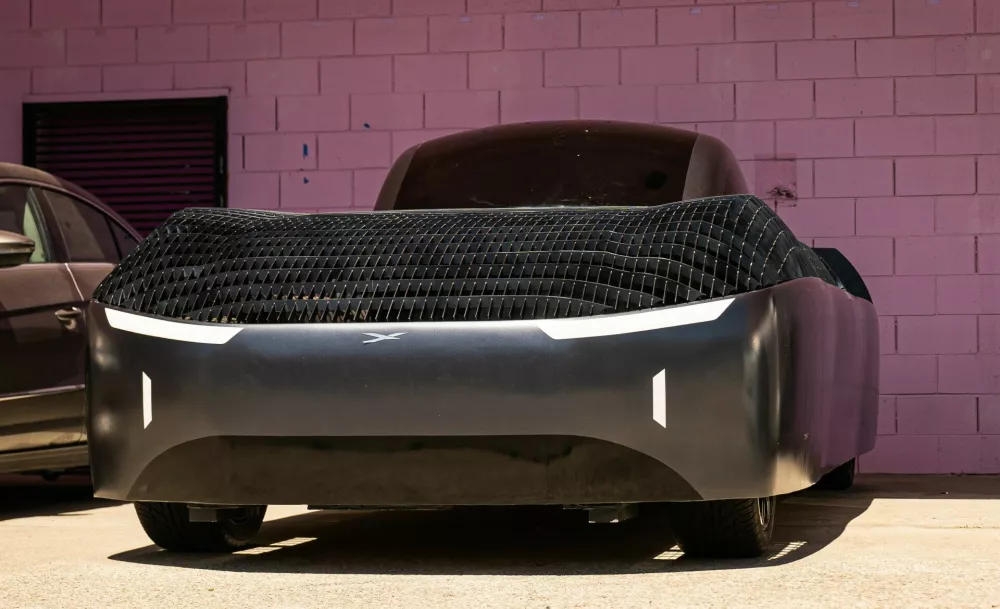 Alef, leteči avto, elektrika, San Mateo