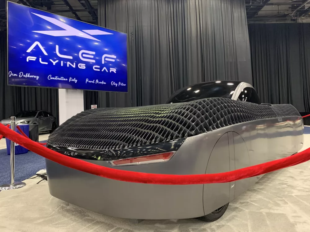 Alef, leteči avto, elektrika, Detroit 2023, avto&scaron;ov