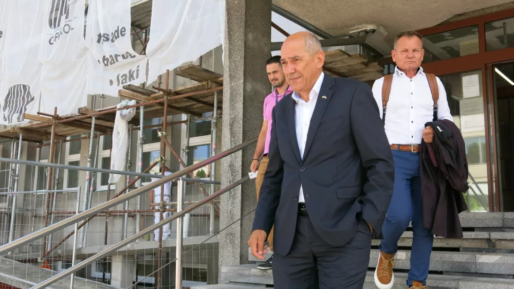 Jan&scaron;a leta 2023 pred kranjskim okrožnim&nbsp;sodi&scaron;čem.&nbsp;/ Foto: STA