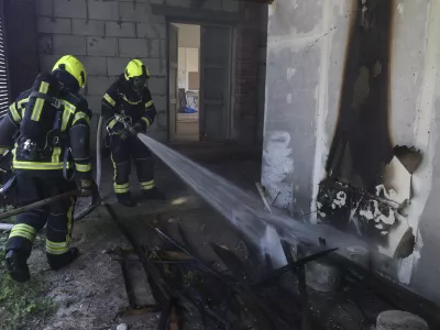 - 30.05. 2025 - 30 urna gasilska vaja v primeru uničujočega potresa - gasilci, re&scaron;evanje, ga&scaron;enje//FOTO: Jaka Gasar