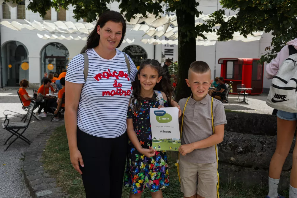 - 06.06.2025. - Akcija in podelitev nagrad Hrana ni za tjavendan, namenjena ozave&scaron;čanju o prevelikih količinah zavržene hrane.//FOTO: Bojan Velikonja
