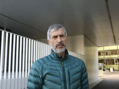 - 14.01.2021 - Andrej Velkavrh, meteorolog pri Agenciji RS za okolje (ARSO), //FOTO. Luka Cjuha.