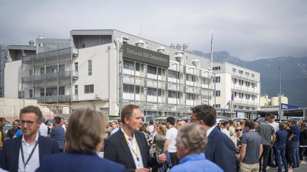 Ajdovscina, BIA Separations.Slovesnost ob 25. obletnici podjetja Sartorius BIA Separations z odprtjem novih poslovnih prostorov in predstavitvijo nacrtov za gradnjo Kampusa Sartorius.