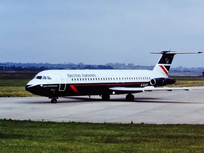 BAC One-Eleven, ki je bil udeležen v nesreči. / Foto: Rob Hodgkins/wikipedia/cc