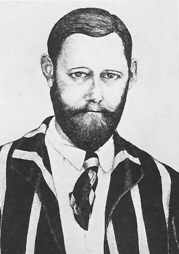 Spencer Gore, zmagovalec prvega teni&scaron;kega prvenstva v Wimbledonu. / Foto: Wikipedija