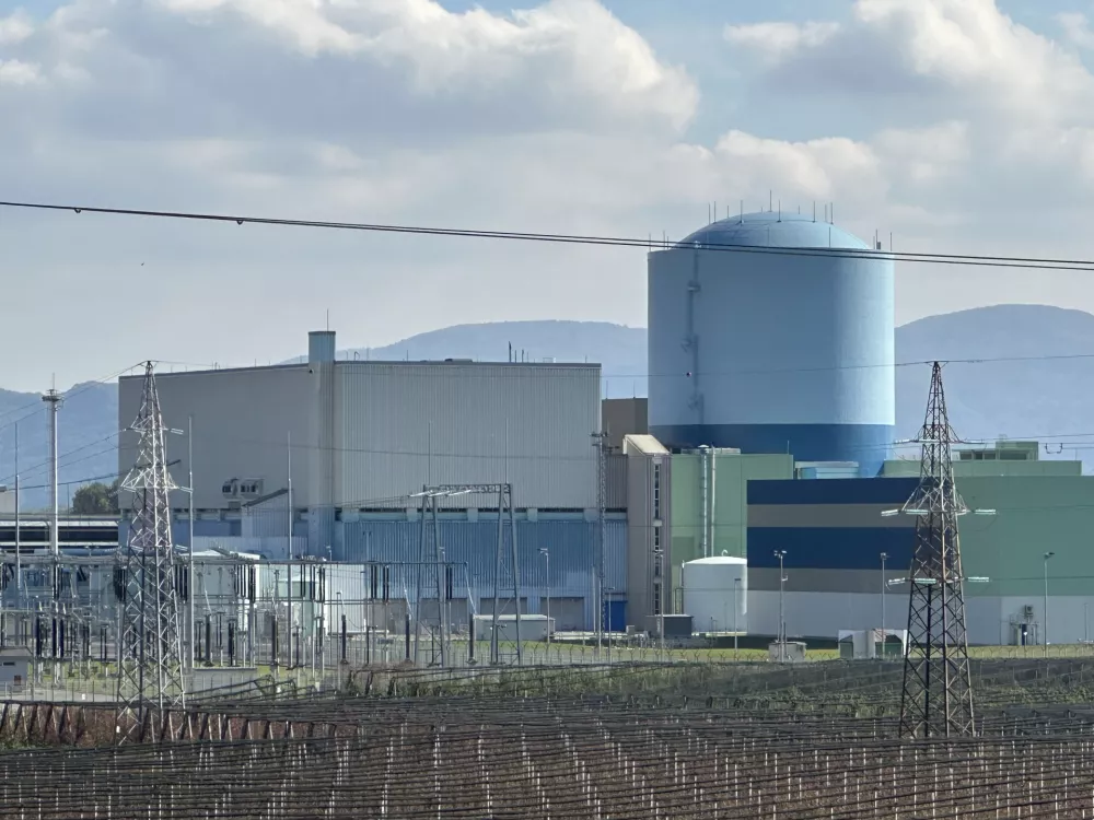 Krsko, Nuklearna elektrarna Krsko. / Foto: Ales Kocjan/sta