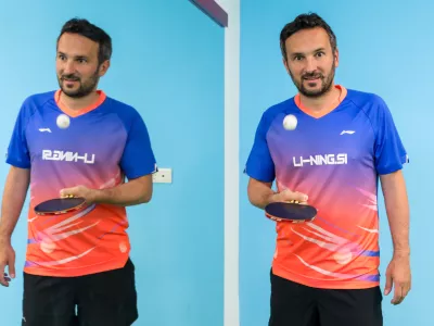 10.06.2025. - Bojan Tokić. slovenski namizno teni&scaron;ki igralec.//FOTO: Bojan Velikonja