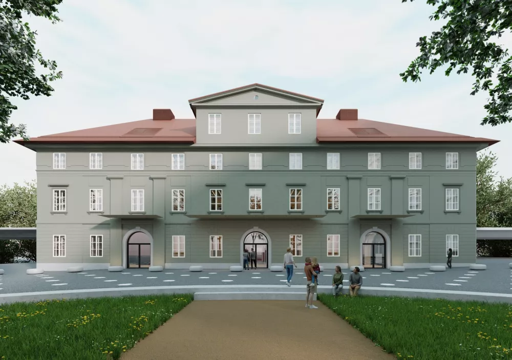 render Palača Cukrarna 