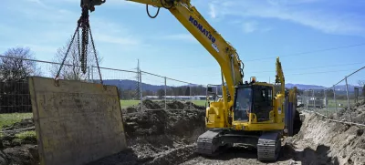 Gradnja kanala C0 - 04.04.2023 - Ekskurzija po Ljubljani z ljubljanskim županom - //FOTO: Nik Erik Neubauer