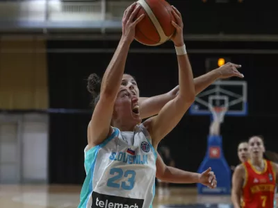 Jessica Shepard11.06.2025 - Ko&scaron;arka - Ženska ko&scaron;arkarska reprezentanca - pripravljalna tekma - slovenija črna goraFoto: Luka Cjuha