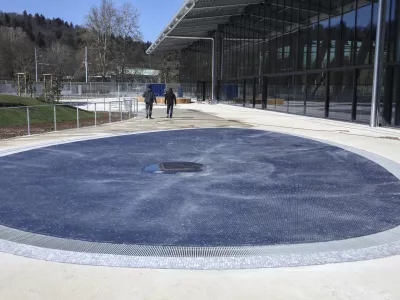 - 18.03.2025 - prenovljeni bazen Ilirija - kopali&scaron;če Ilirija - zunanji otro&scaron;ki čofotalnik//FOTO: Jaka Gasar