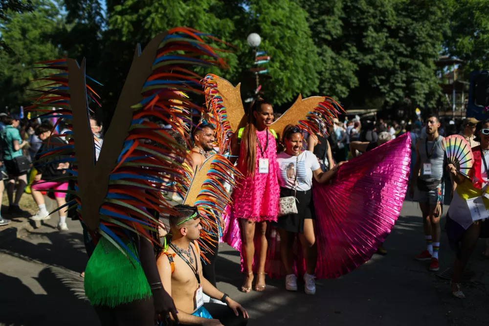 (FOTO) Parada ponosa v Ljubljani: parada kot politično dejanje in poziv k pravičnej&scaron;i družbi