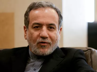 FILED - 04 October 2024, Lebanon, Beirut: Iranian Foreign Minister Abbas Araghchi attends a meeting in Beirut. Photo: Marwan Naamani/dpa