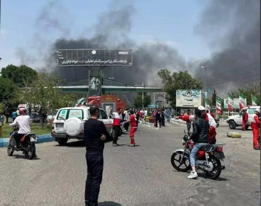 Re&scaron;evalne ekipe na delu v Iranu.&nbsp;Ircs/ZUMA Press Wire/dpa