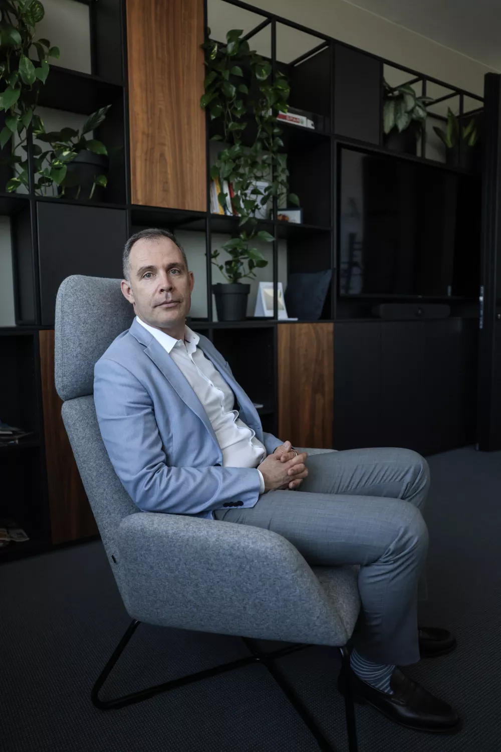 - 13.06.2025 - direktor Spar, David Kovačič//FOTO: Jaka GasarOPOMBA: ZA OBJEKTIV - INTERVJU / Foto: Jaka Gasar