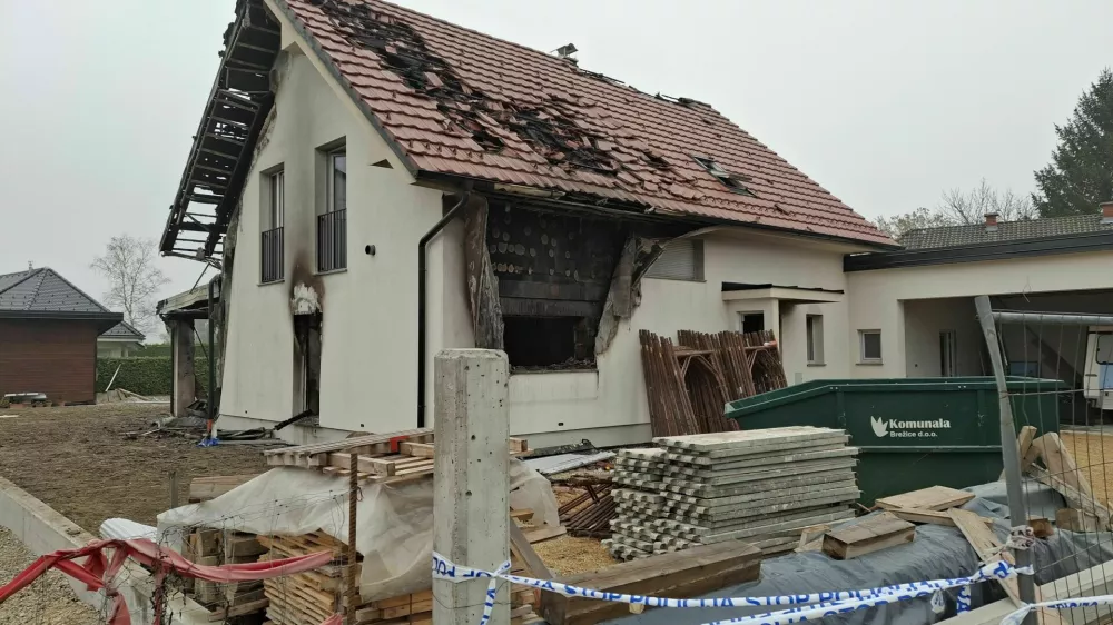 Požig hi&scaron;e breži&scaron;kega sodnika